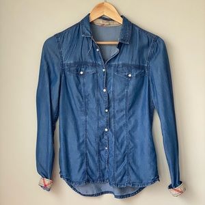 Burberry Brit Chambray Blouse